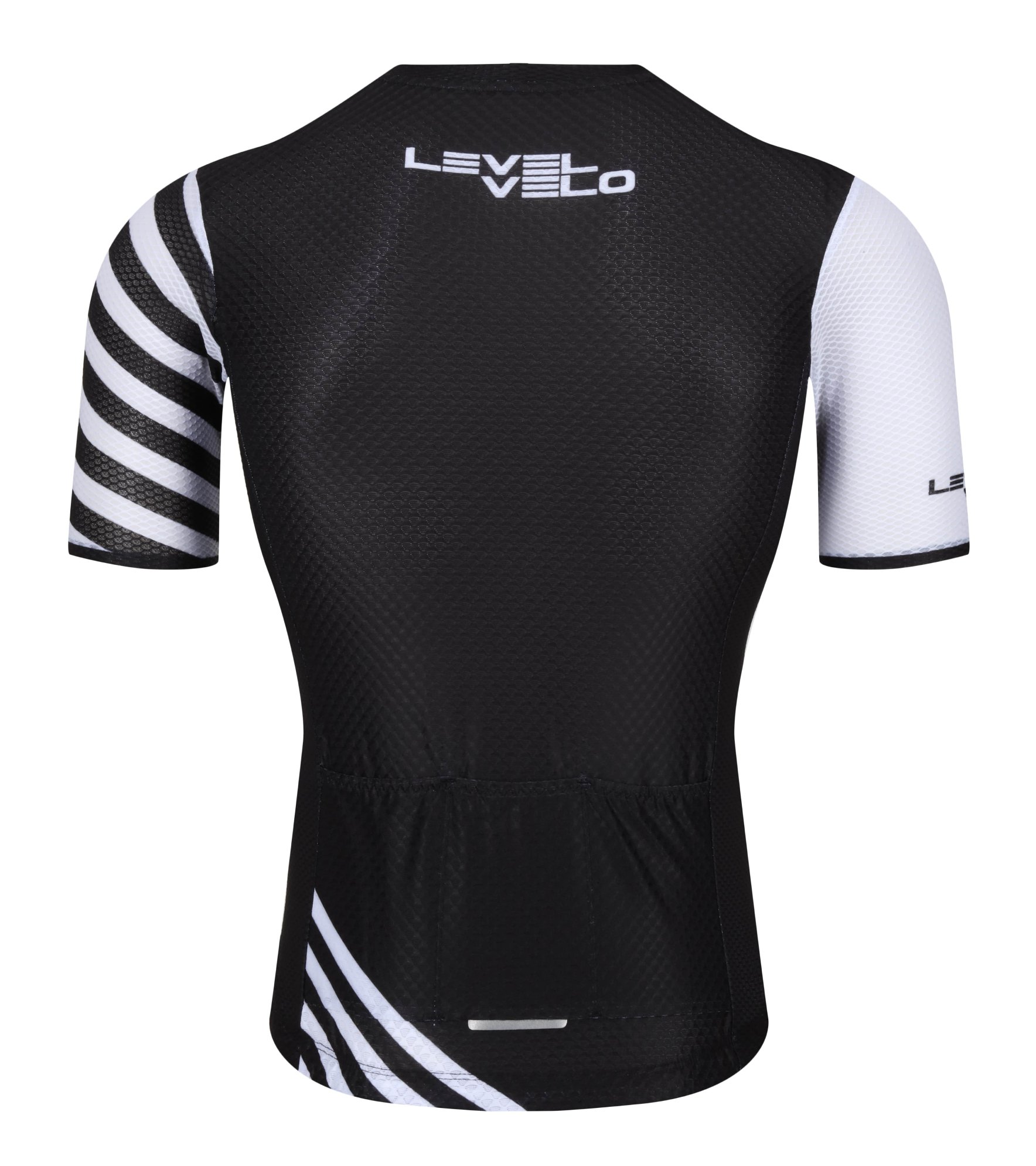 mens superfly cycling jersey glitch back level velo