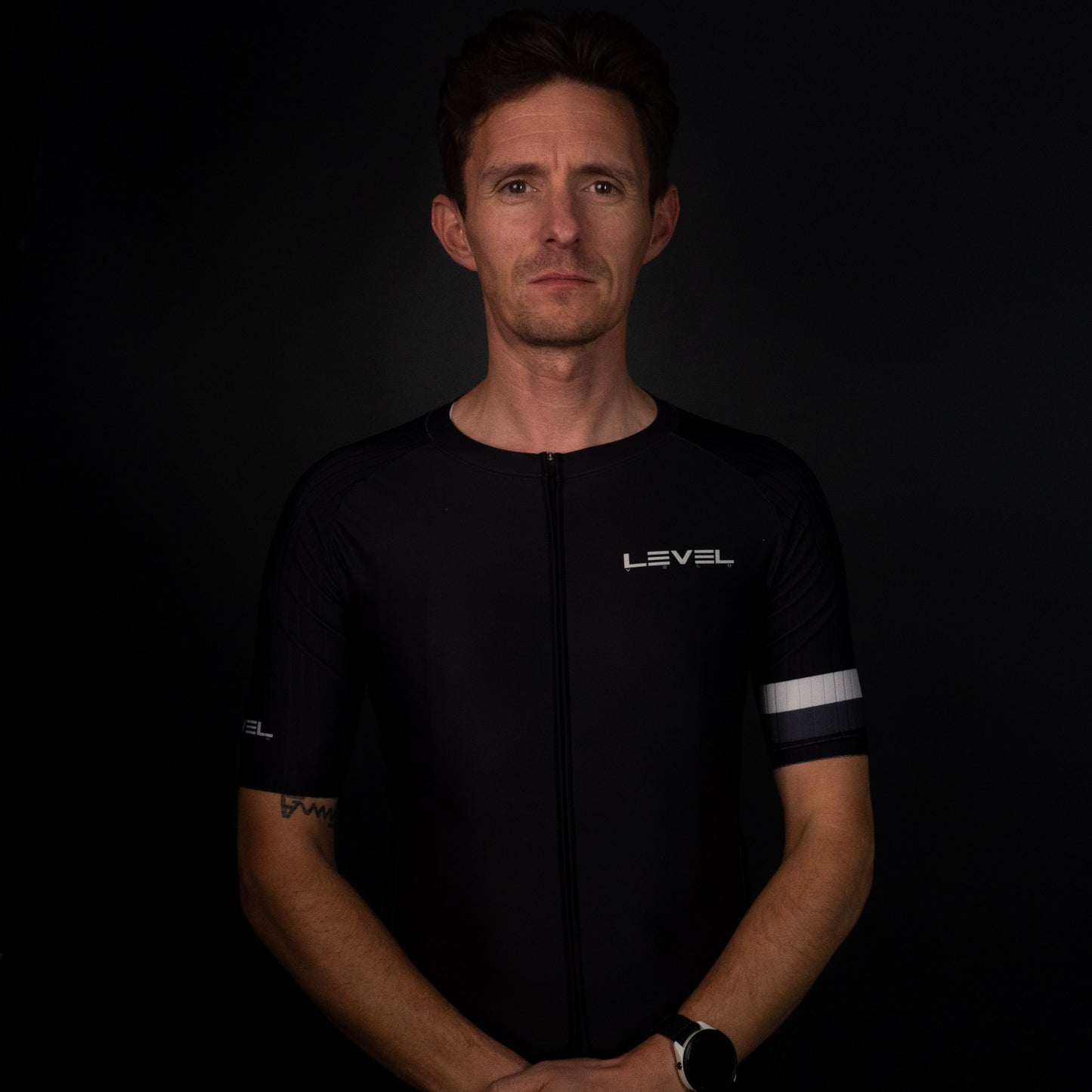 level velo mens aero elite cycling jersey