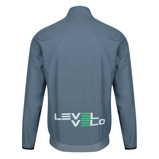 cycling rain cape grey waterproof cycling clothing