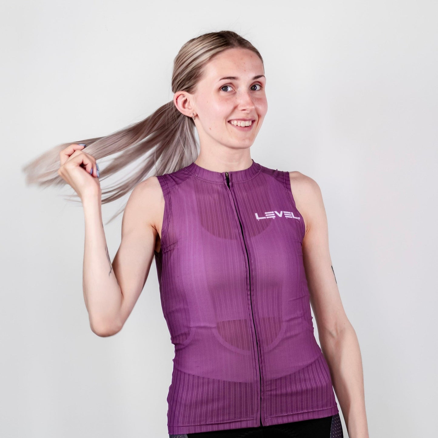 Level 51 Indoor Elite Vest Mauve - LEVEL VELO