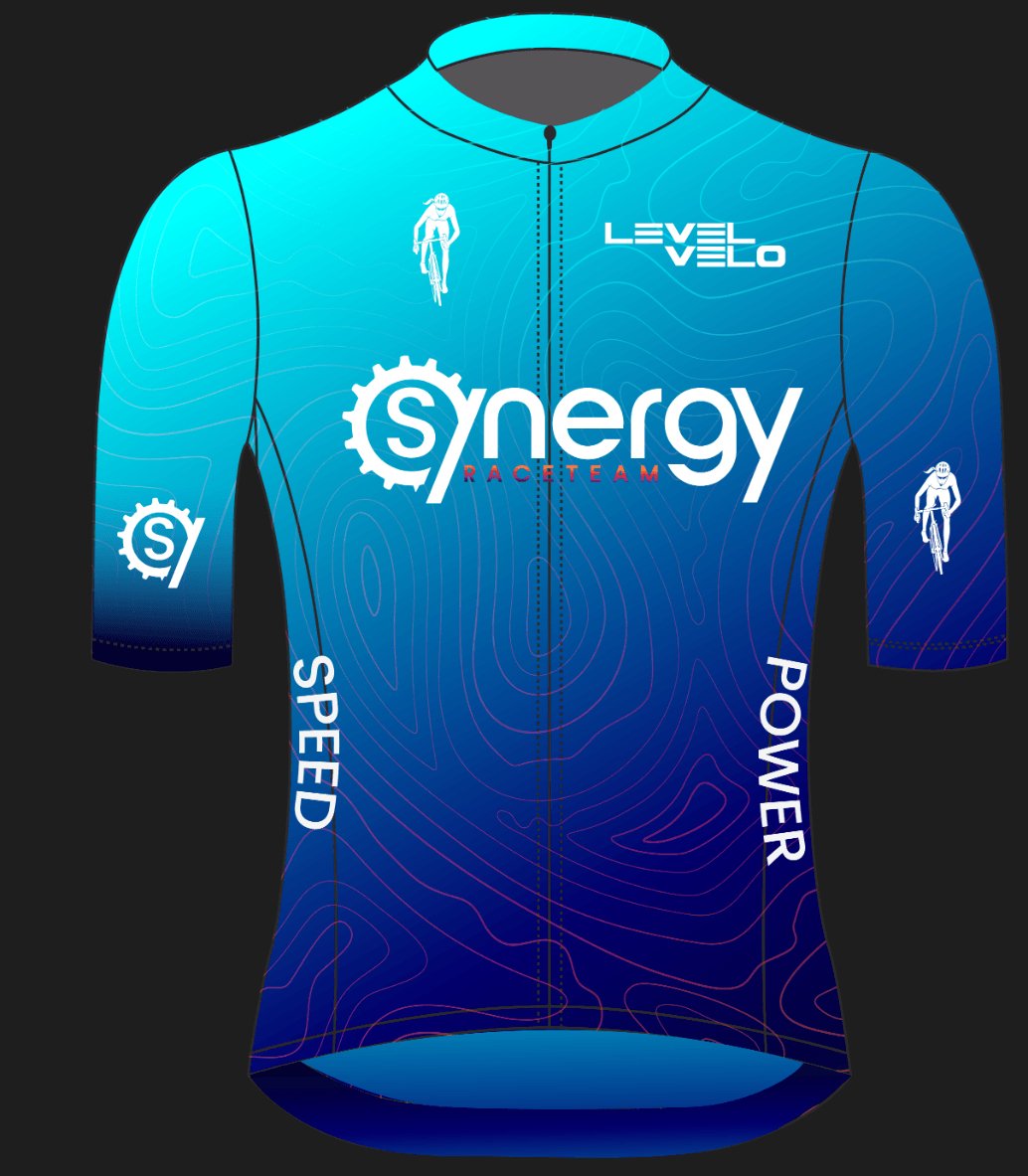 Synergy Race Team // Men's Pro Race Aero Cycling Jersey // New 2023 - LEVEL VELO