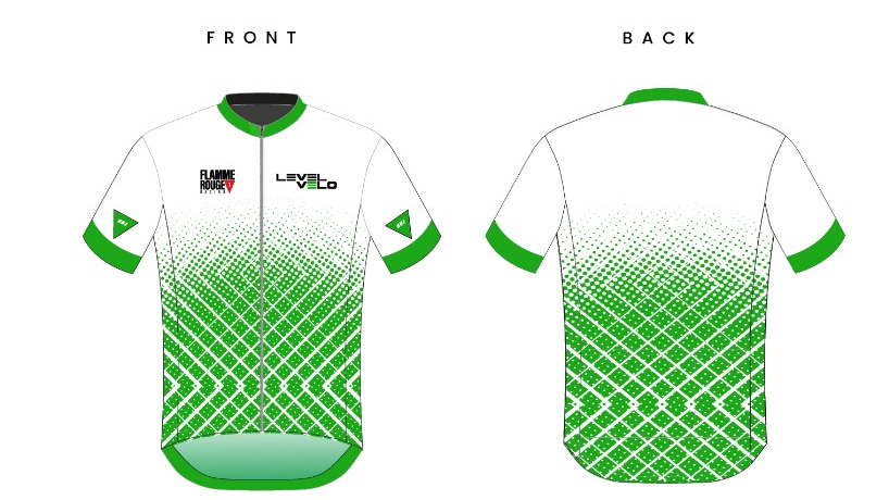 Flamme Rouge Racing Aero Jersey - GREEN Jersey