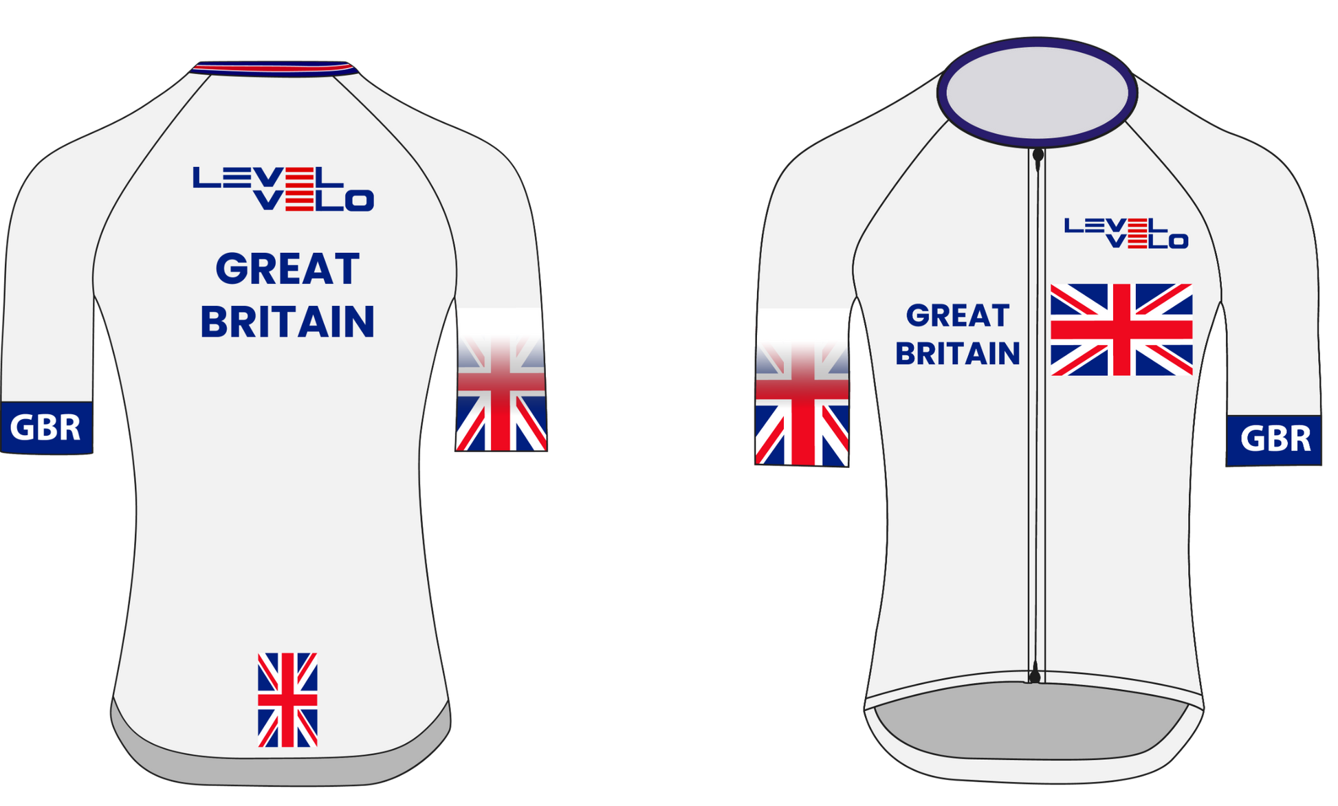 team great Britain aero cycling jersey grand fondo