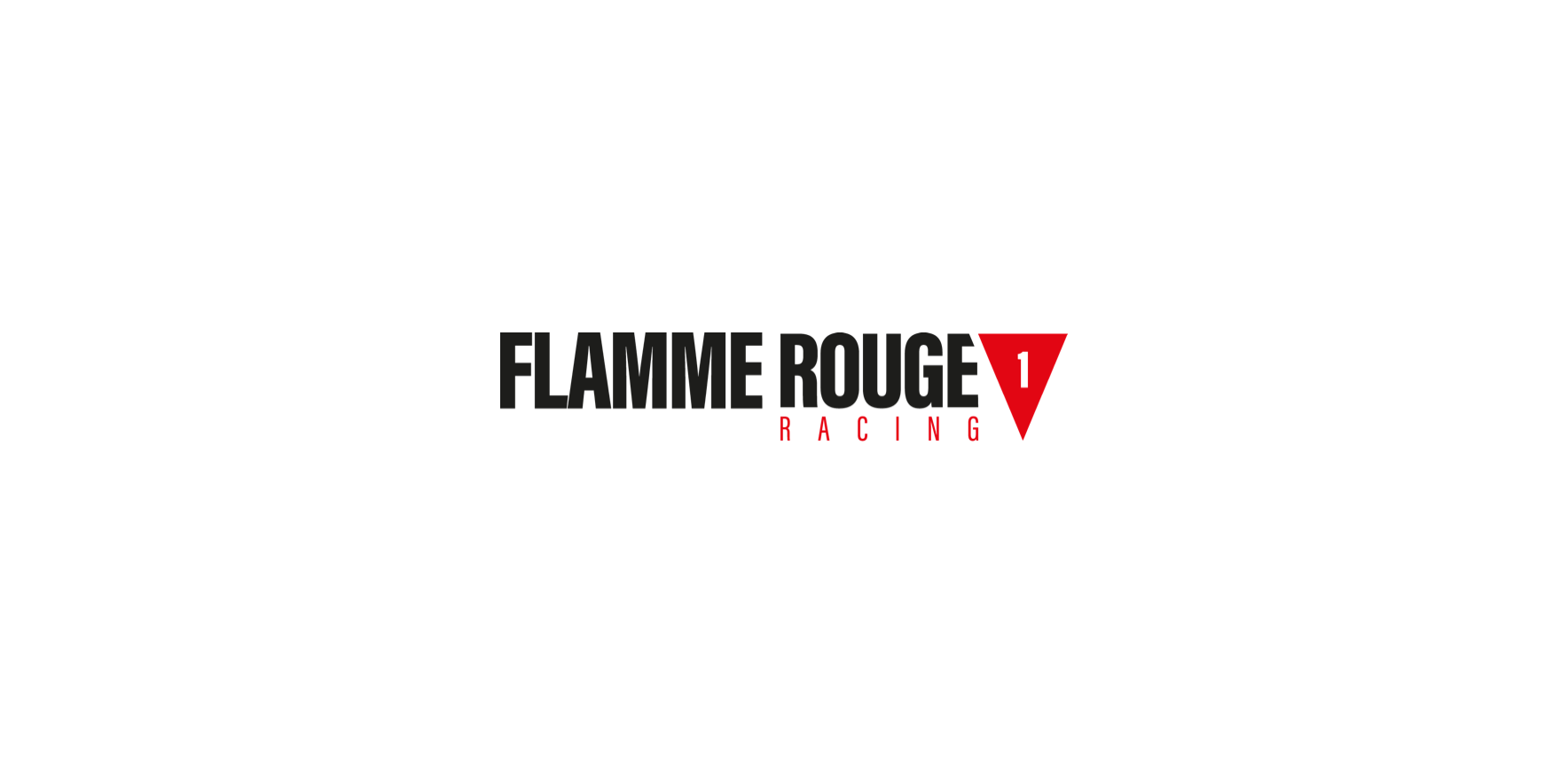 flamme rouge racing logo 1 level velo