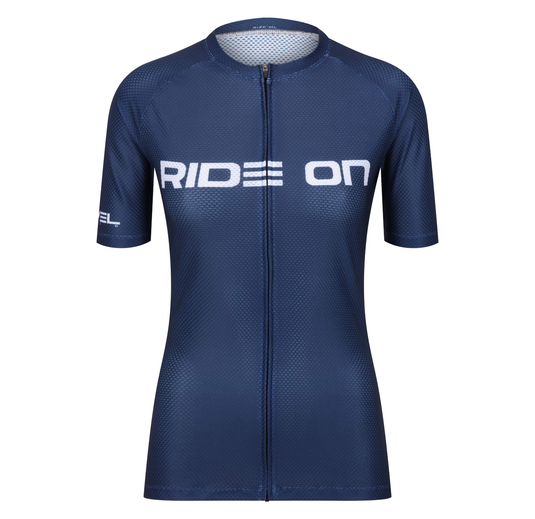 ride on indoor cycling jersey mens front
