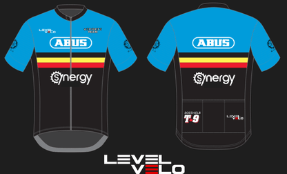 ABUS Synergy Men's Pro Race Aero Cycling Jersey - LEVEL VELO