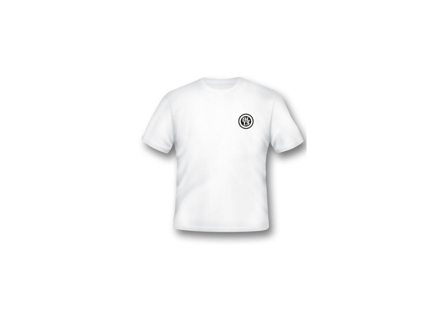 BL13 Casual Tee White - LEVEL VELO