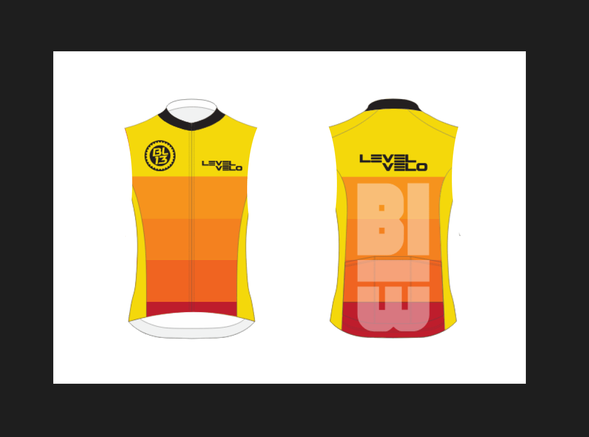 BL13 Mens Indoor cycling elite vest - LEVEL VELO