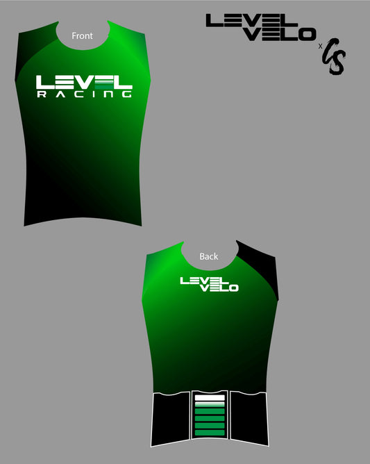 LEVEL Racing Indoor Training Jersey Sleeveless - LEVEL VELO